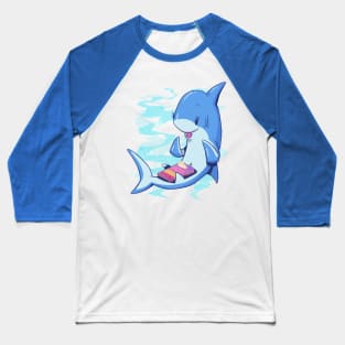 Shark Coochie Baseball T-Shirt